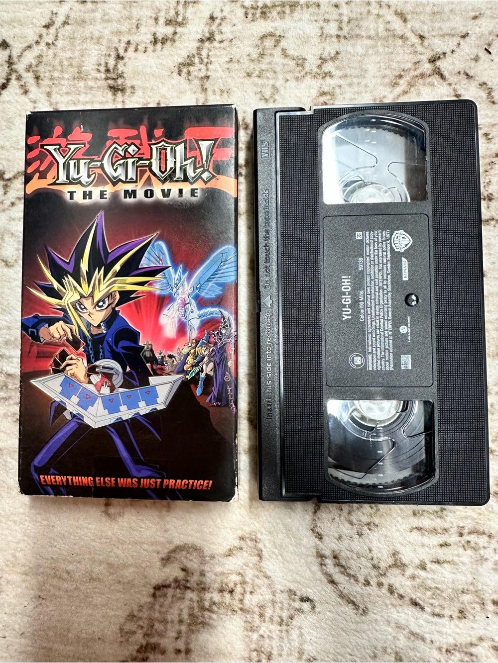 Warner Bros. Yu-Gi-Oh! The Movie VHS Tape with Jacket
